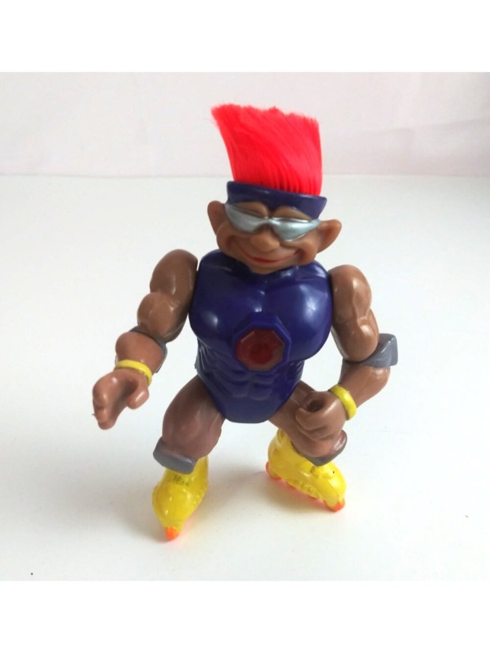 Vintage 1992 Ace Novelty Troll Stone Protectors Maxwell the Accelerator